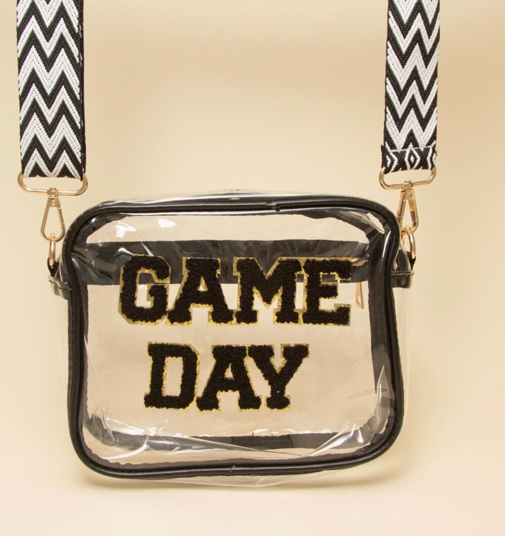 Game Day Transparent Crossbody Bag